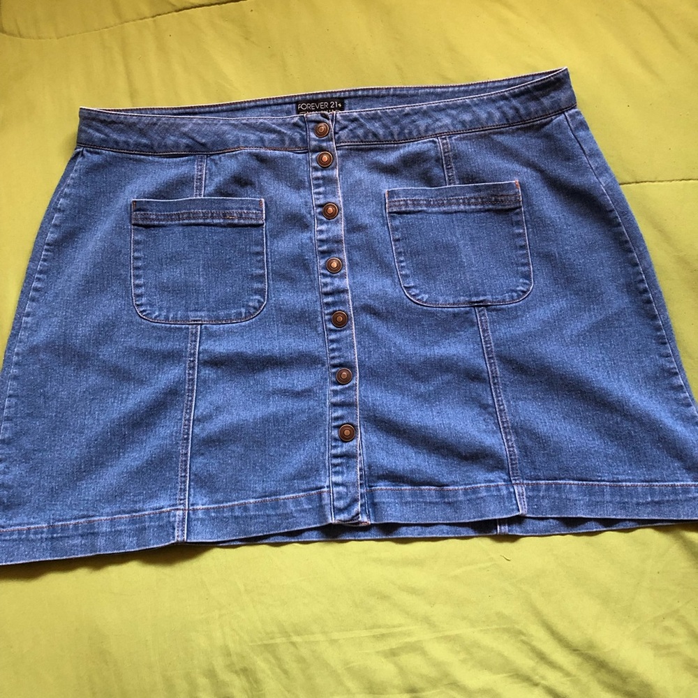 🌀 RE-Posh Denim skirt 🌀